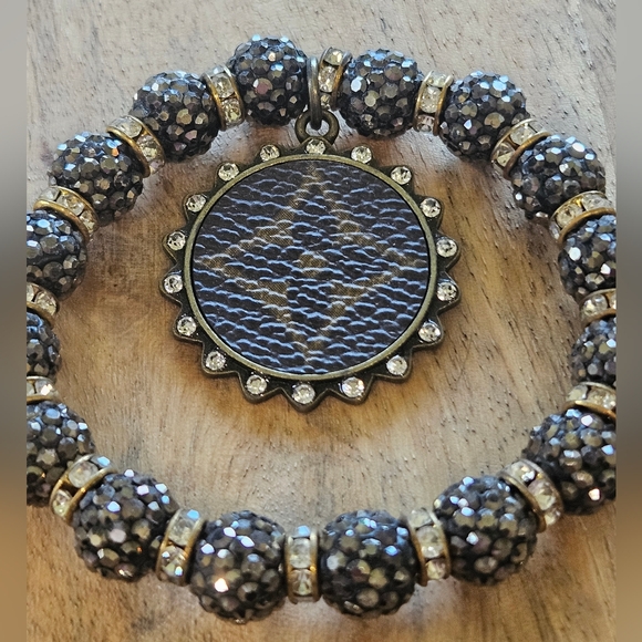 LV Upcycled Bracelet - Picture 5 of 11